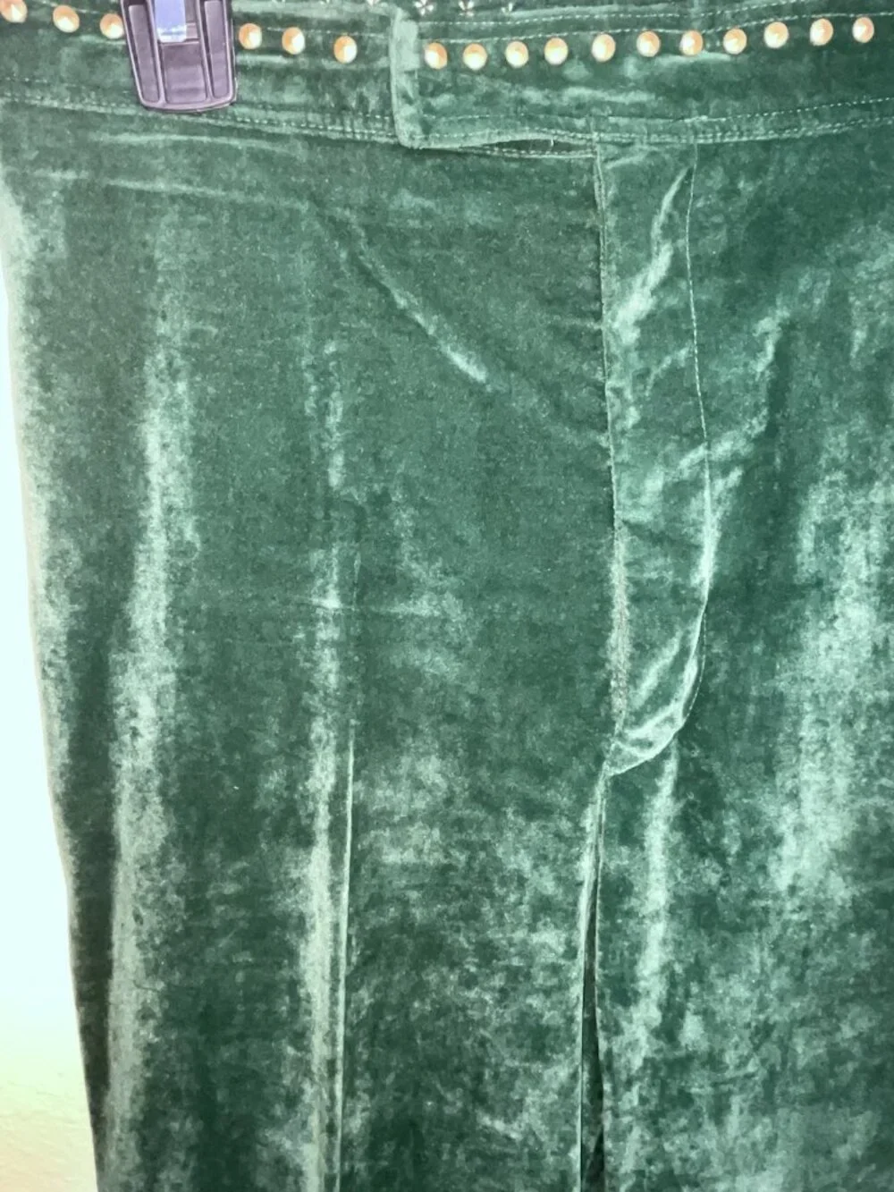 1970s Custom Western Pant Suit Satin Velvet Professional Singer Music Stage S
